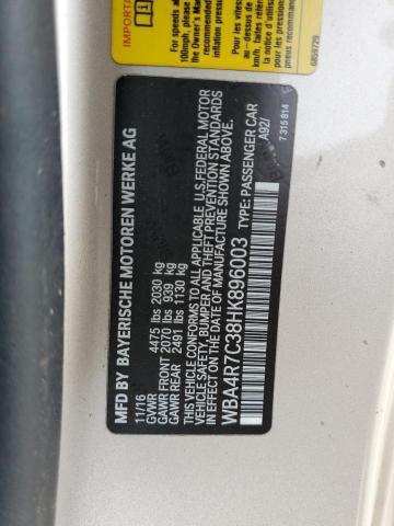 WBA4R7C38HK896003 BMW 430I