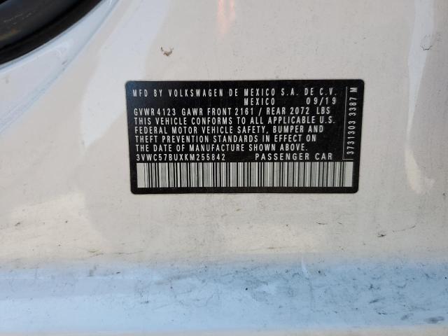3VWC57BUXKM255842 Volkswagen JETTA S