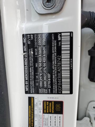4JGFB4KB8LA078742 Mercedes-Benz Gle 350 4matic