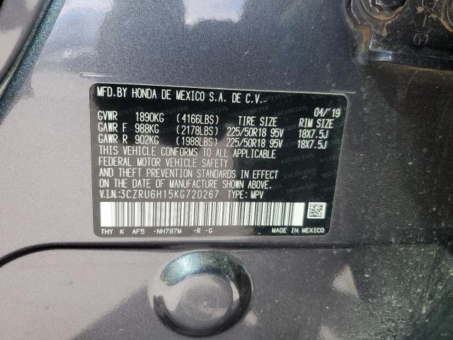 3CZRU6H15KG720267 Honda HR-V SPORT