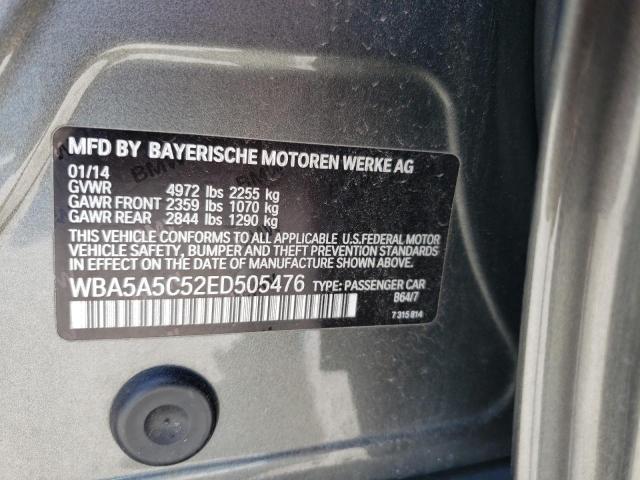 WBA5A5C52ED505476 BMW 528 I