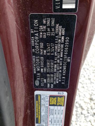 KNDMB5C19F6063990 KIA SEDONA LX