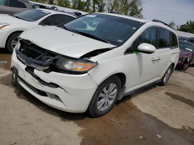 52352774 :رقم المزاد ، 5FNRL5H6XFB021081 vin ، 2015 Honda Odyssey Exl مزاد بيع