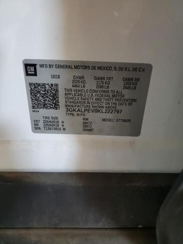 3GKALPEV0KL222797 GMC Terrain Slt