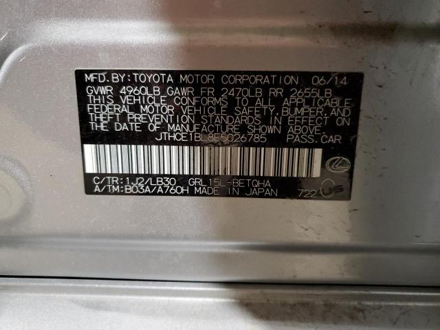 JTHCE1BL8E5026785 Lexus GS 350