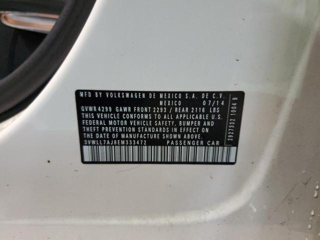 3VWLL7AJ8EM333472 Volkswagen JETTA TDI