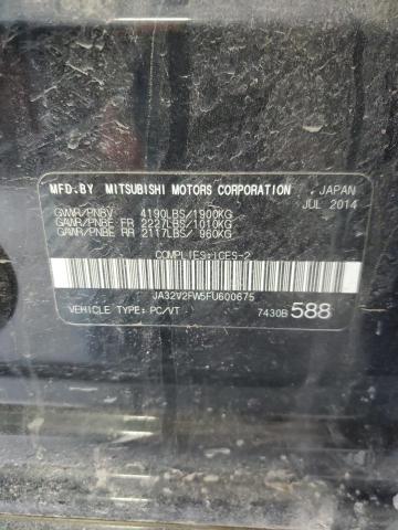 JA32V2FW5FU600675 Mitsubishi dohc mivec