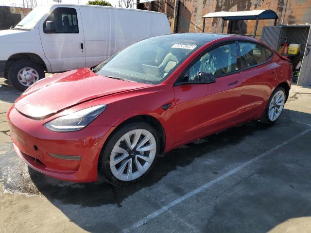 2022 Tesla Model 3 მანქანა იყიდება აუქციონზე, vin: 5YJ3E1EB1NF145751, აუქციონის ნომერი: 50688254