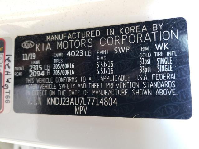 KNDJ23AU7L7714804 KIA SOUL LX