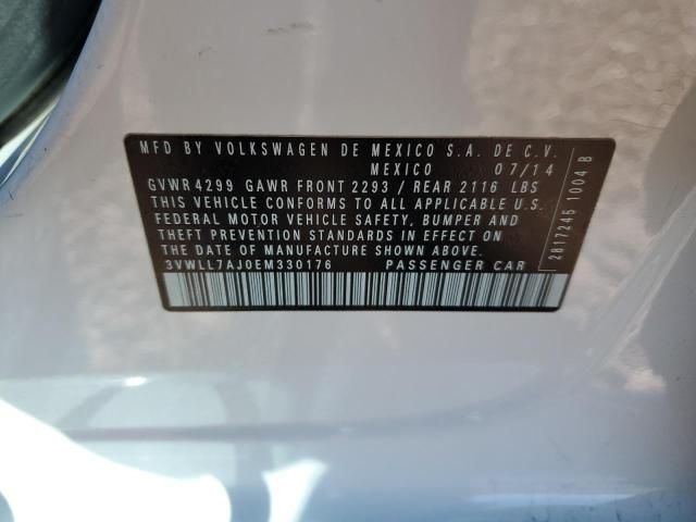 3VWLL7AJ0EM330176 Volkswagen JETTA TDI