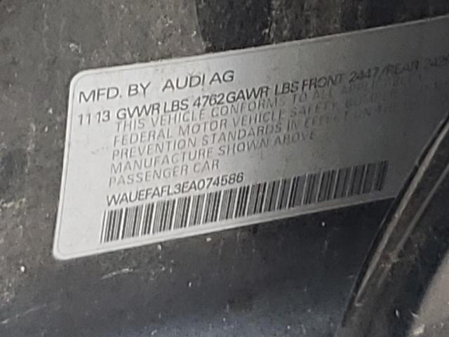 WAUEFAFL3EA074586 Audi A4 Premium Plus