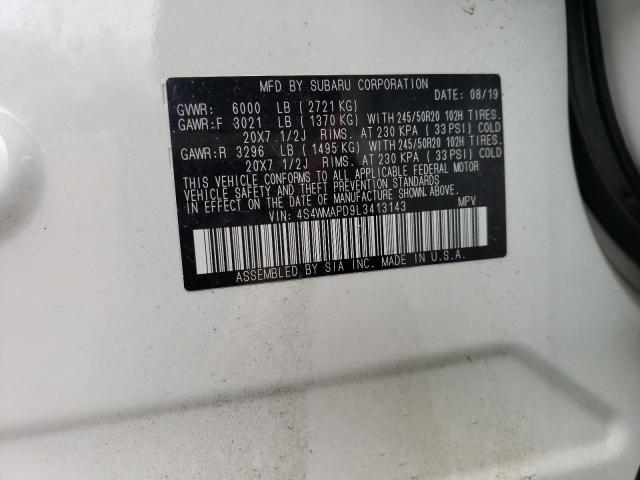 4S4WMAPD9L3413143 Subaru Ascent Limited