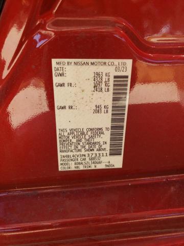 1N4BL4CV3PN373311 Nissan ALTIMA SR