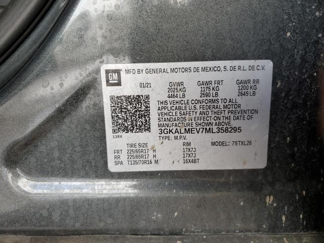 3GKALMEV7ML358295 GMC Terrain Sle