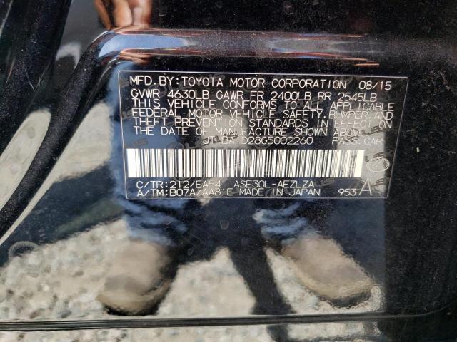 JTHBA1D28G5002260 Lexus IS 200T