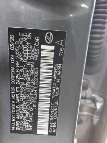 JTHP3JBH1L2027083 Lexus UX 200