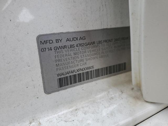 WAUAFAFLXFN008805 Audi A4 PREMIUM
