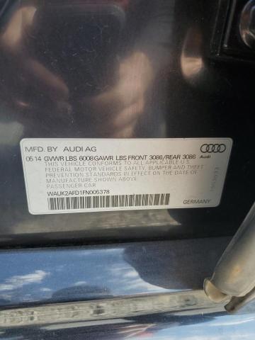 WAUK2AFD1FN005378 Audi S8 Quattro