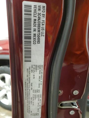 3C4NJDBBXMT504993 Jeep Compass Latitude