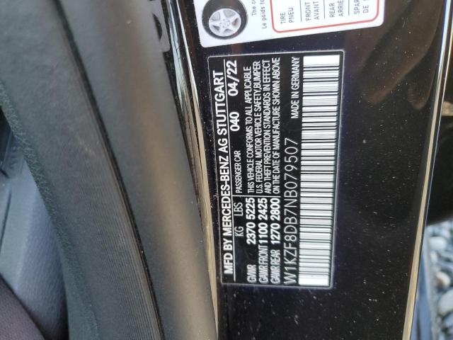 W1KZF8DB7NB079507 Mercedes-Benz E 350