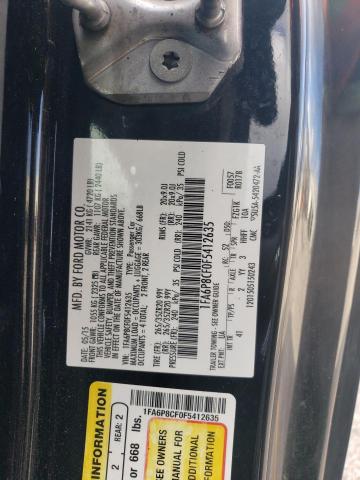 1FA6P8CF0F5412635 Ford MUSTANG GT