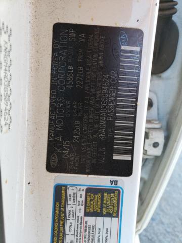 KNAGM4AD3G5094624 KIA OPTIMA HYBRID