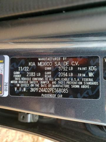 3KPF24AD2PE568085 KIA FORTE LX
