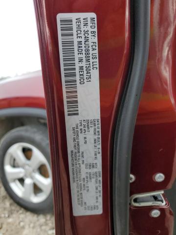 3C4NJDBB8MT504751 Jeep Compass Latitude