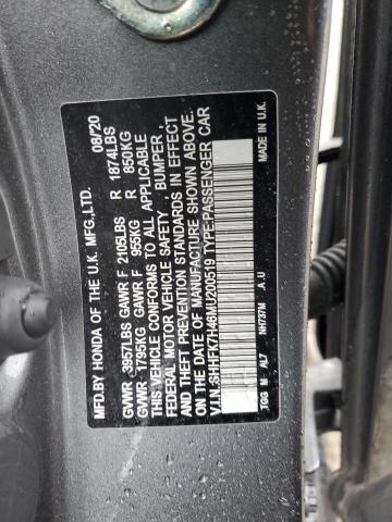 SHHFK7H46MU200519 Honda Civic Sport