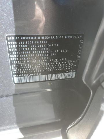 3VV2B7AX8LM095966 Volkswagen TIGUAN SE