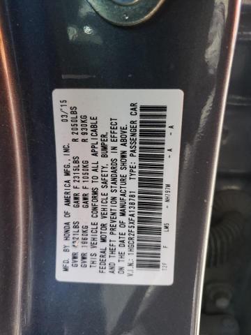1HGCR2F5XFA138781 Honda Accord Sport