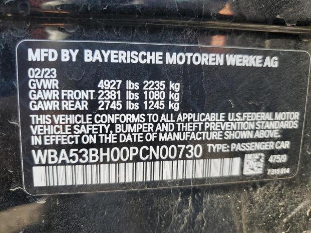 WBA53BH00PCN00730 BMW 530 I