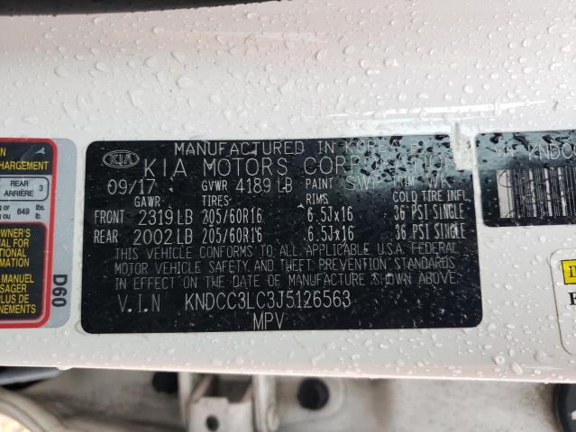 KNDCC3LC3J5126563 KIA NIRO EX