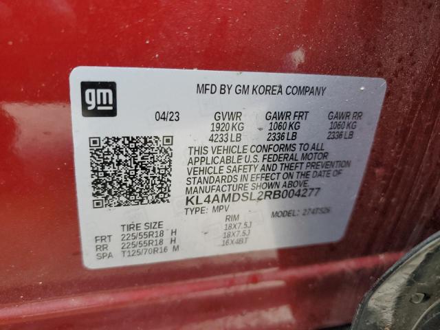 KL4AMDSL2RB004277 Buick Encore Gx Sport Touring