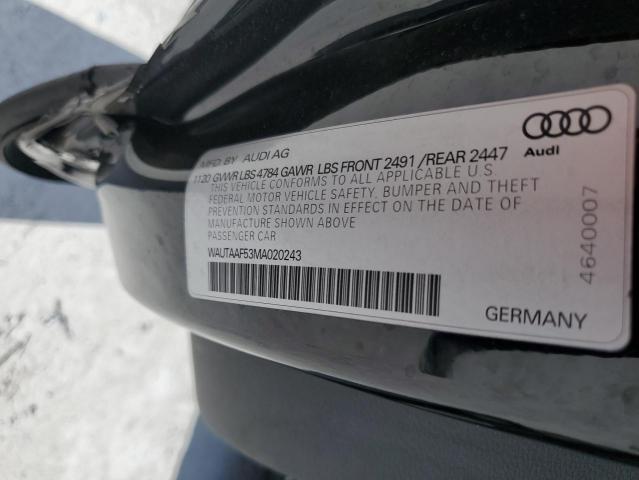 WAUTAAF53MA020243 Audi A5 Premium Plus 45