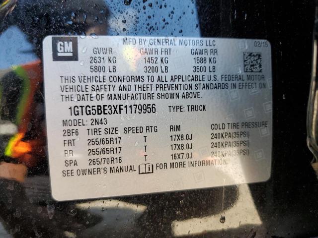 1GTG5BE3XF1179956 GMC CANYON SLE