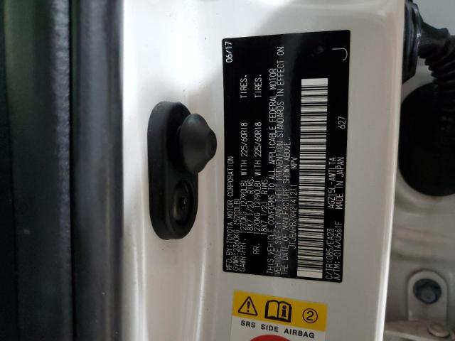 JTJBARBZXH2141211 Lexus Nx 200t Base