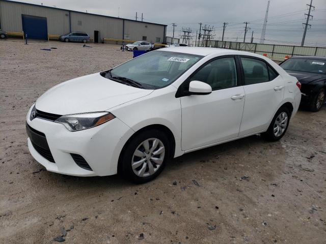 Auction sale of the 2016 Toyota Corolla L, vin: 5YFBURHE9GP397760, lot number: 51884384