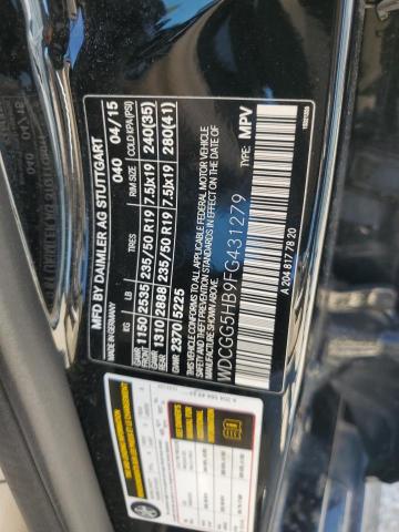 WDCGG5HB9FG431279 Mercedes-Benz GLK 350