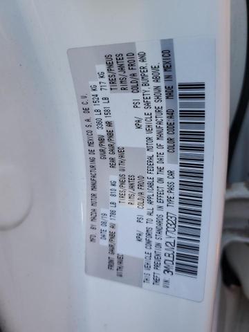 3MYDLBJV2LY703237 Toyota YARIS LE