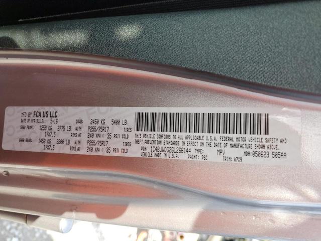 1C4BJWDG2GL266144 Jeep Wrangler Unlimited Sport