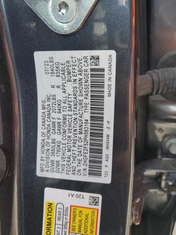 2HGFE2F52PH563164 Honda CIVIC SPOR