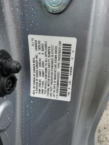 2HGFC4B84KH303231 Honda Civic Sport