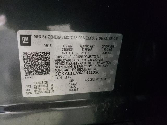 3GKALTEV0JL411036 GMC Terrain Sle
