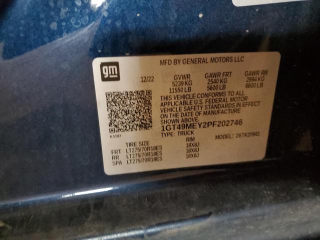 1GT49MEY2PF202746 GMC Sierra K2500 Sle