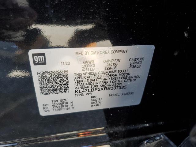 KL47LBE2XRB107385 Buick Envista Sport Touring