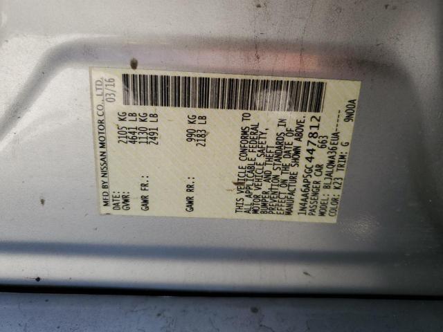 1N4AA6AP5GC447812 Nissan Maxima 3.5s