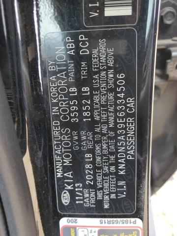 KNADN5A39E6334506 KIA RIO EX