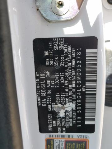 5XYRG4LC9MG053781 KIA SORENTO LX