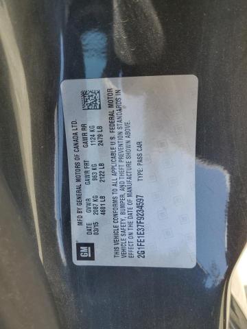 2G1FE1E37F9234597 Chevrolet CAMARO LT